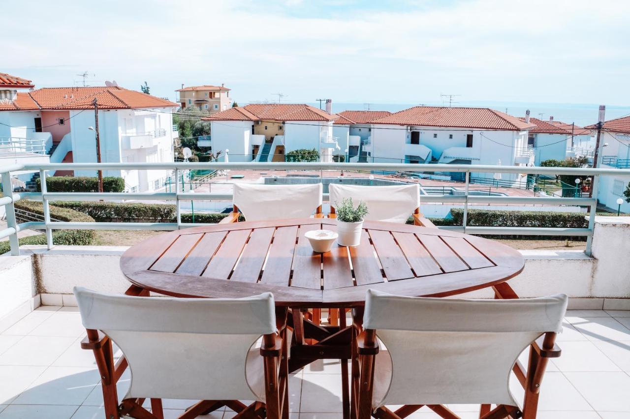 Dimitra'S Sunset View Apartment Kalyves Polygyrou Exterior foto