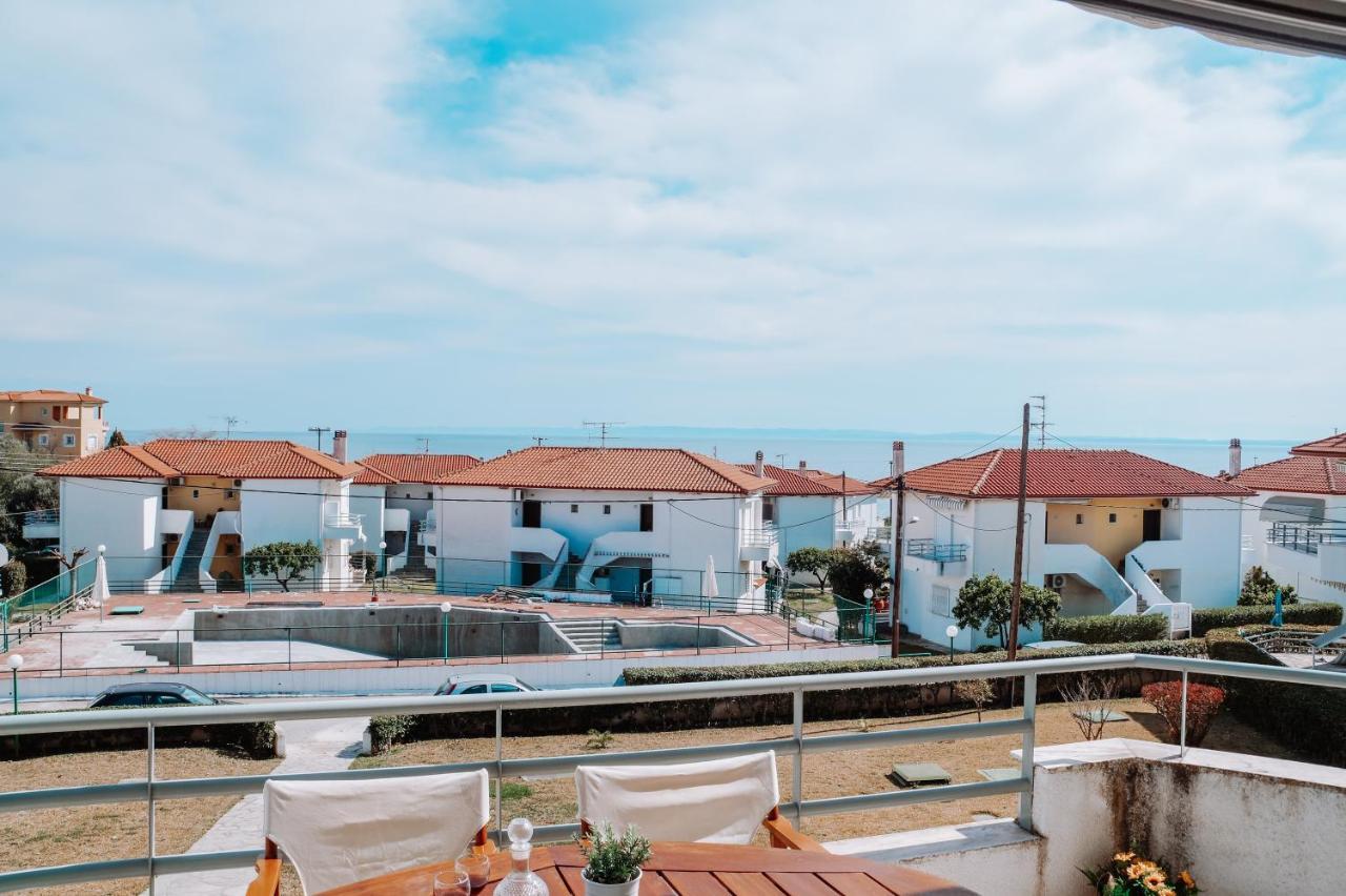Dimitra'S Sunset View Apartment Kalyves Polygyrou Exterior foto